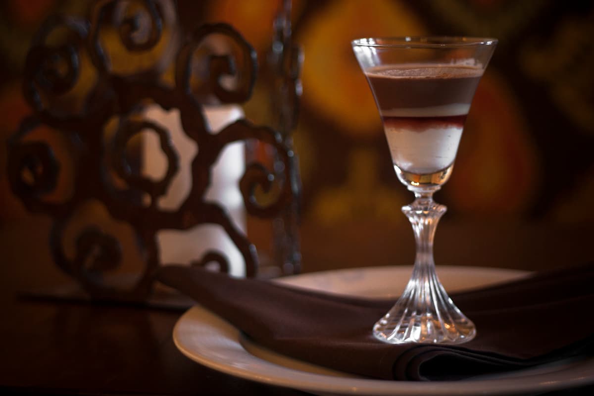 Hot chocolate from Chef Augustine Sanchez at Hacienda del Sol in Tucson, Ariz.