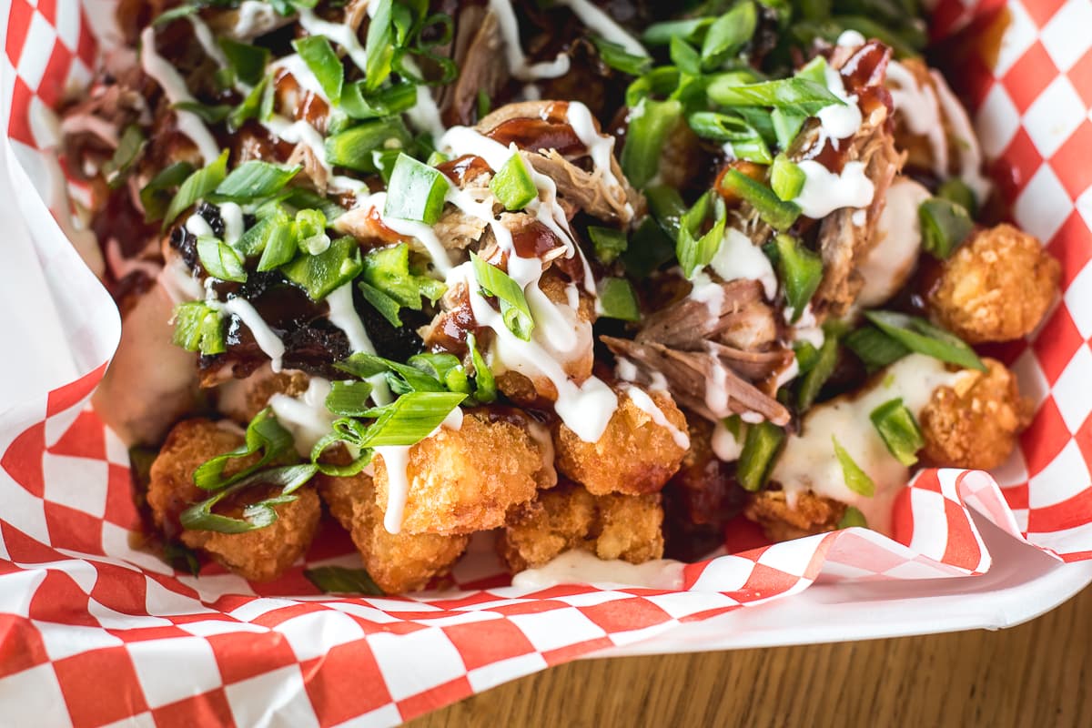 Loaded Tots at Red Desert BBQ (Credit: Jackie Tran)