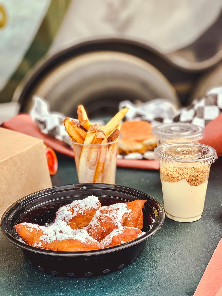 Beignets and desserts at Magnolia Blossom Authentically Southern Mobile Eatery
