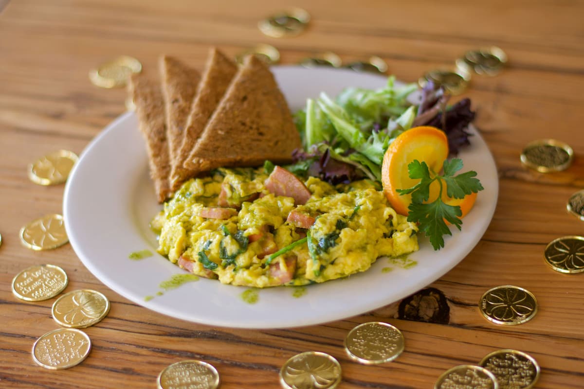 Green Eggs & Ham at Ghini's French Caffe