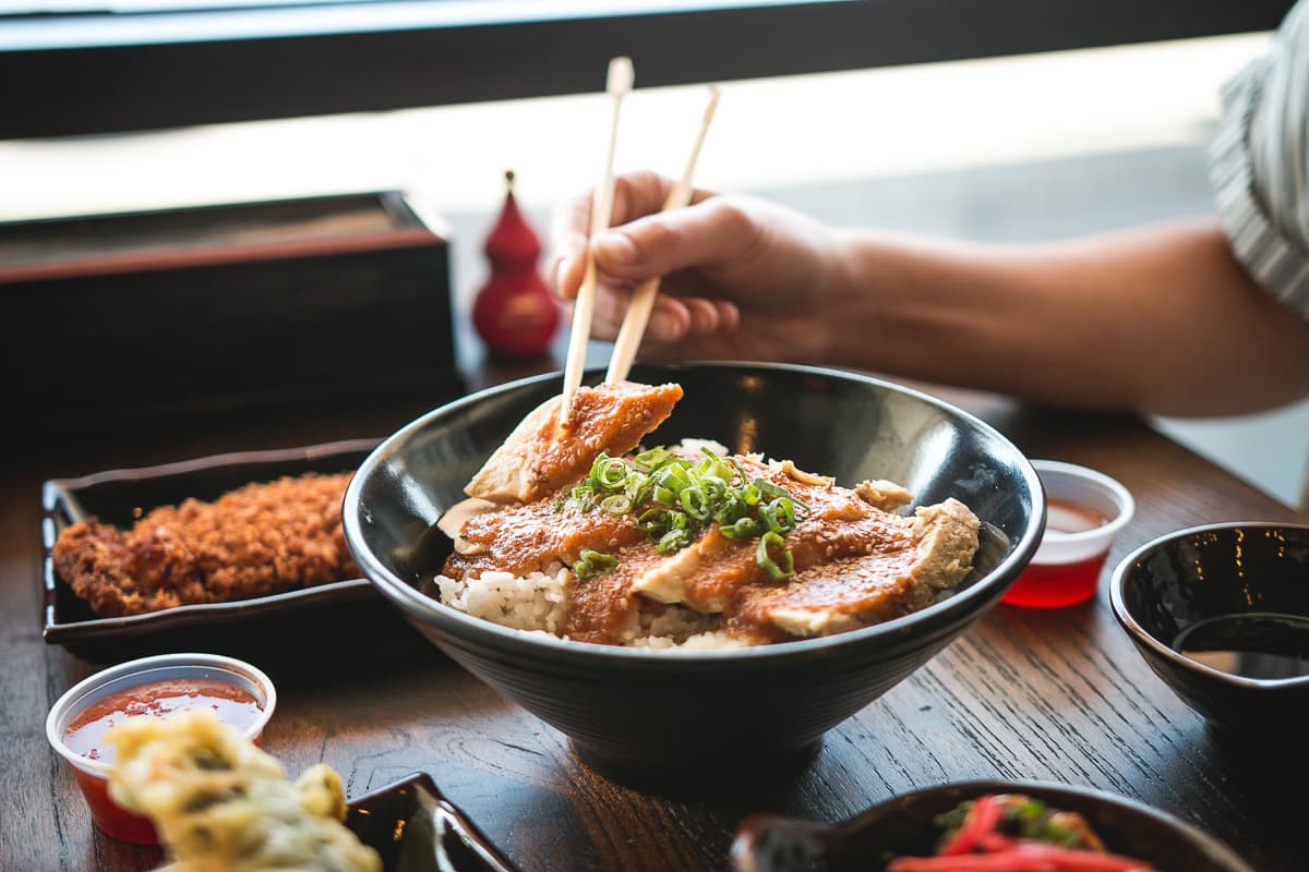 Sesame Chicken Don at Maru Japanese Noodle Shop (Credit: Jackie Tran)