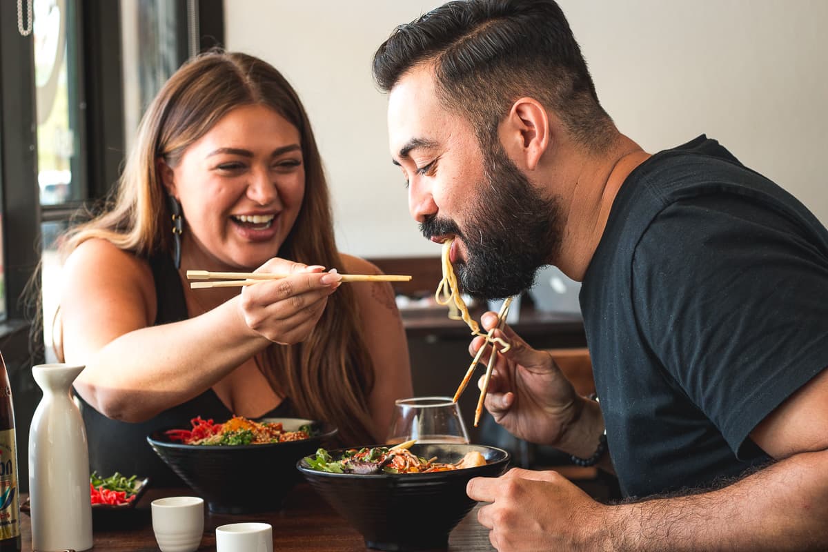 Fun date night at Maru Japanese Noodle Shop in Tucson