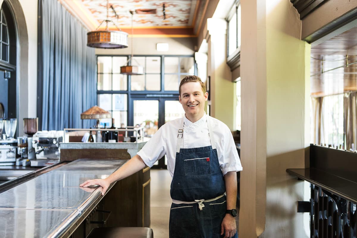 Executive chef Brian Smith at Maynards Market & Kitchen (Photo courtesy of Maynards Market & Kitchen)