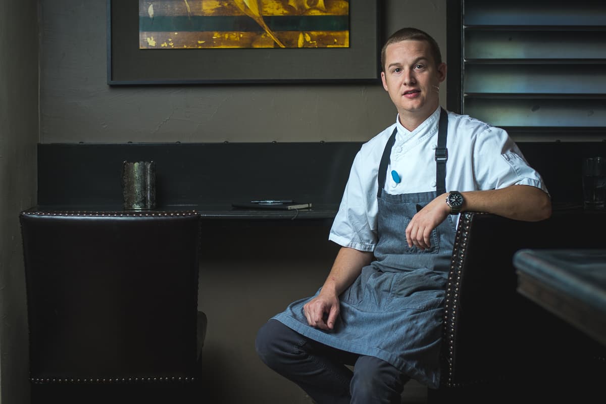 Maynards Market & Kitchen executive chef Brian Smith hosts Iron Chef Tucson Dinner on Sunday, August 26 (Credit: Jackie Tran)