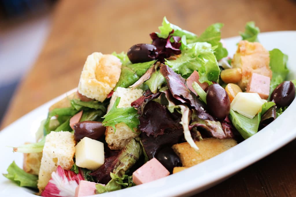 Panzanella Salad at Maynards Market