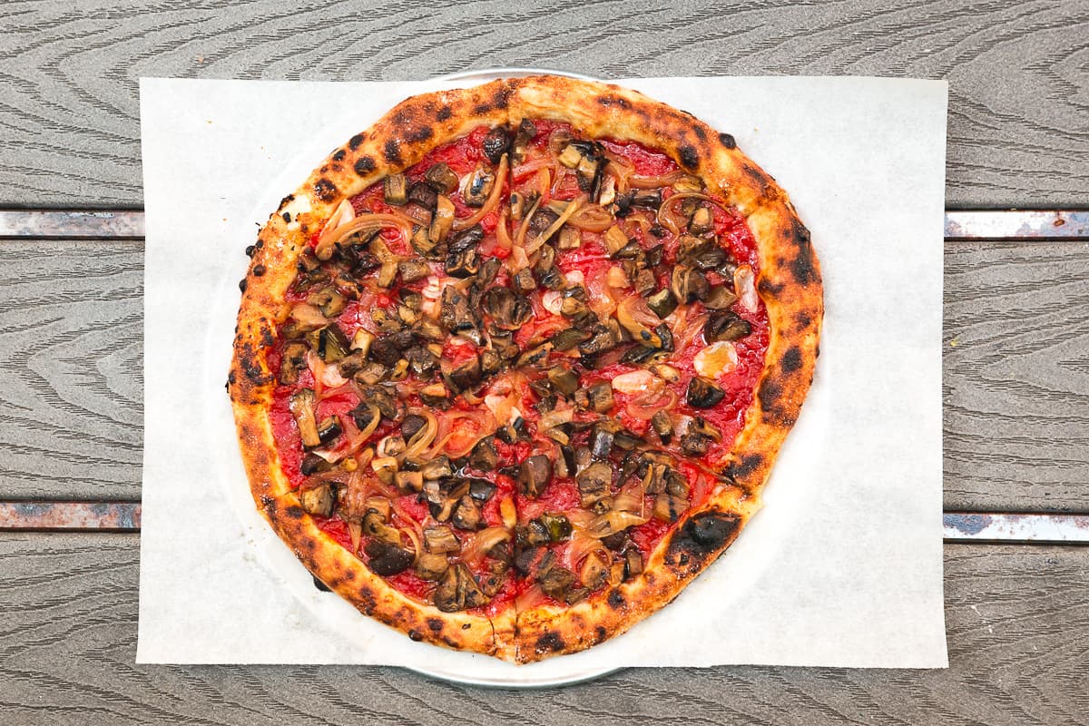 Vegan Pizza at Reilly Craft Pizza & Drink