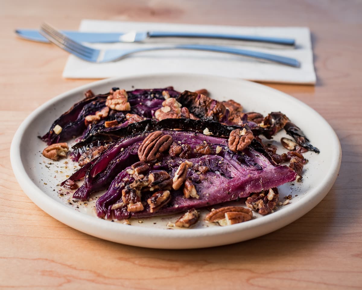 Red cabbage special at Anello (Credit: Jackie Tran)