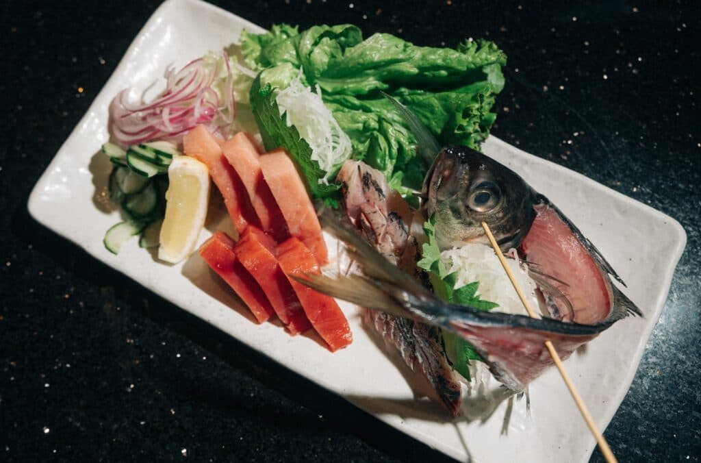 Sashimi special at Ginza Sushi & Izakaya (Photo by Clay Lyon)