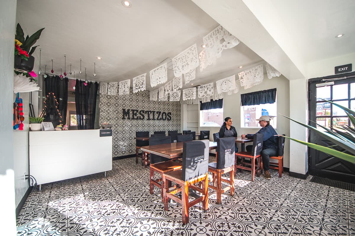 Interior at Mestizos (Credit: Jackie Tran)