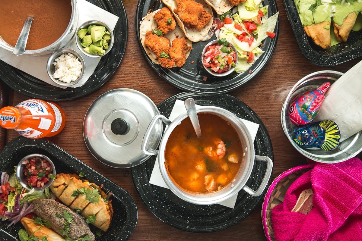 Food at Mestizos (Credit: Jackie Tran)