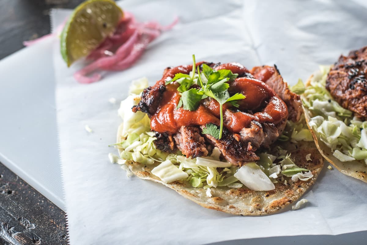 The Dan Gibson taco at BOCA Tacos y Tequila (Credit: Jackie Tran)