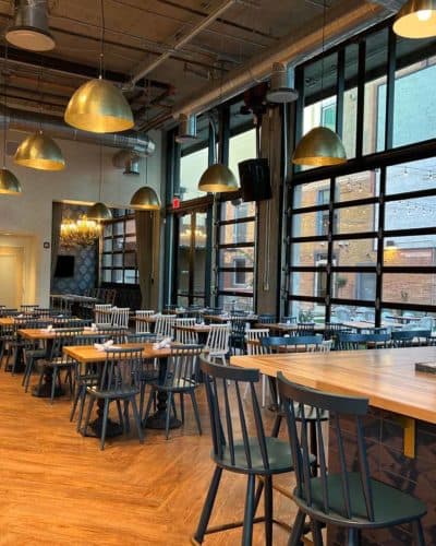 a restaurant interior in downtown Tucson