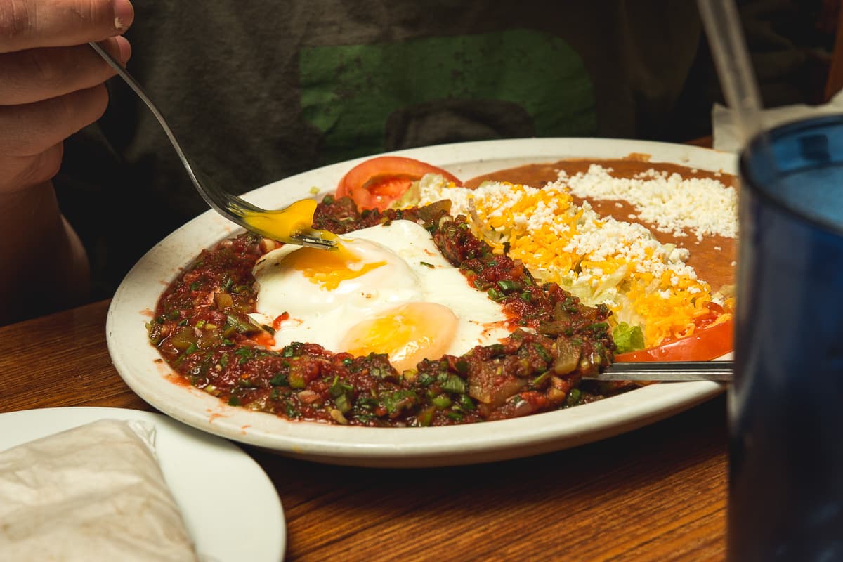 Huevos Rancheros at Mi Nidito