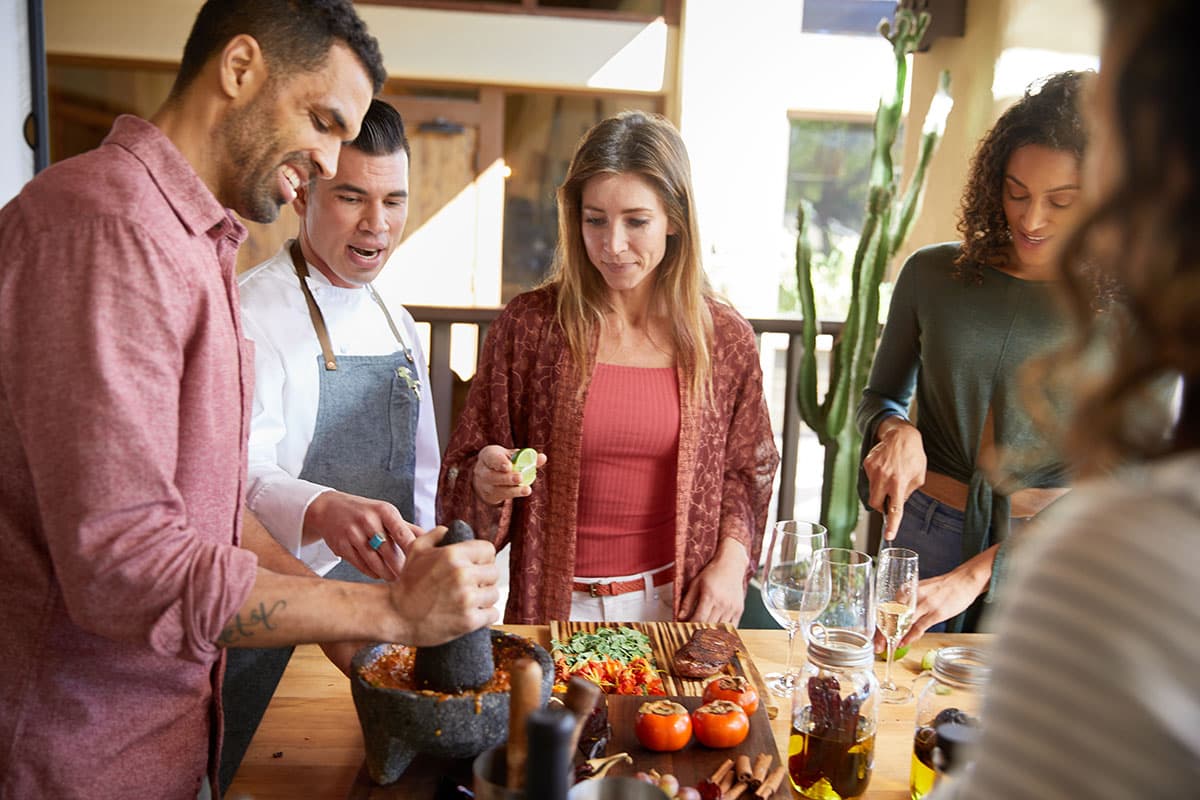 Miraval's many workshops are hands-on experiences