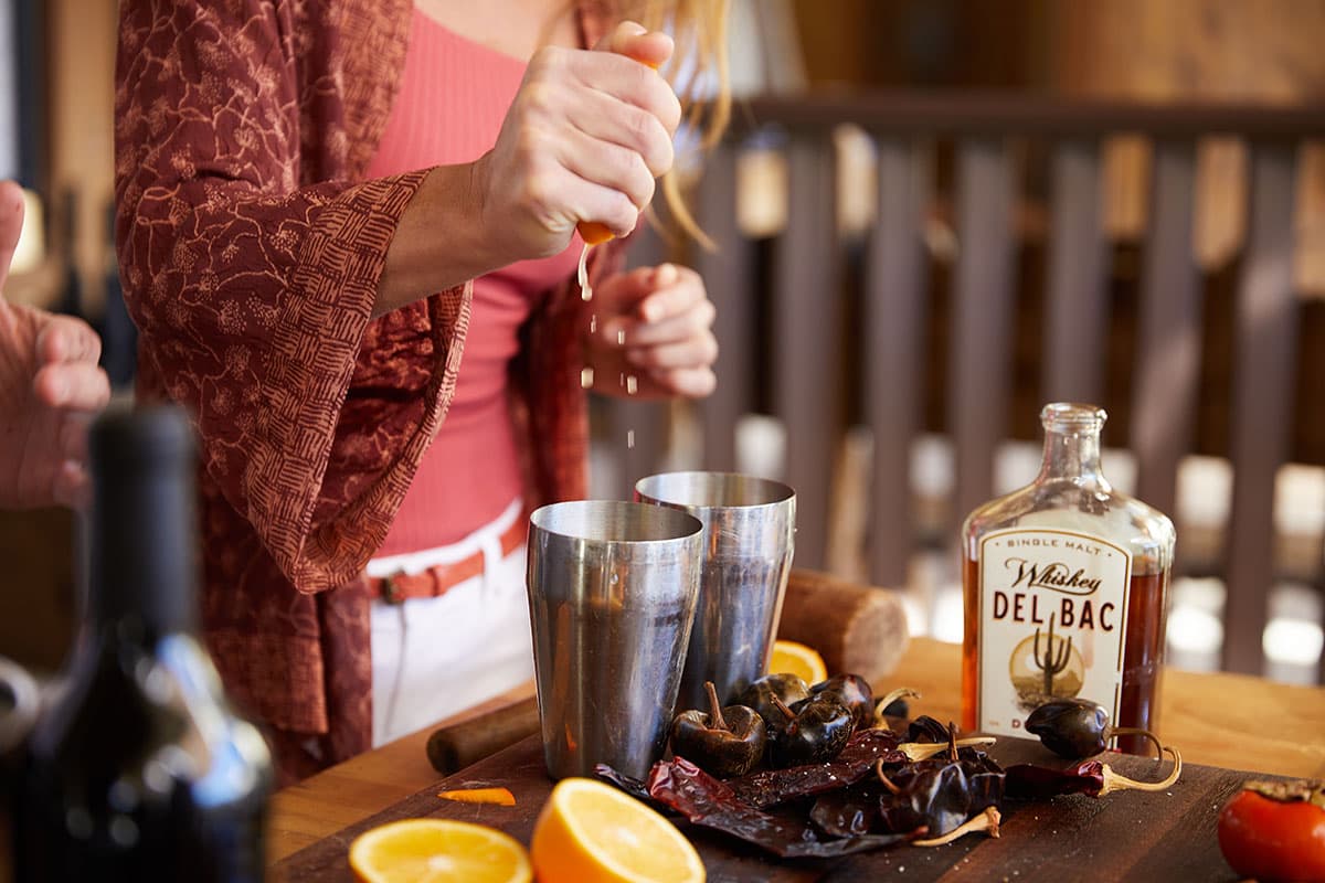 Miraval's chefs host a hands-on cocktail workshop