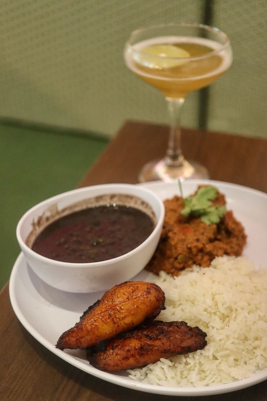 Picadillo with vegan ground beef (Photo by Hannah Hernandez)