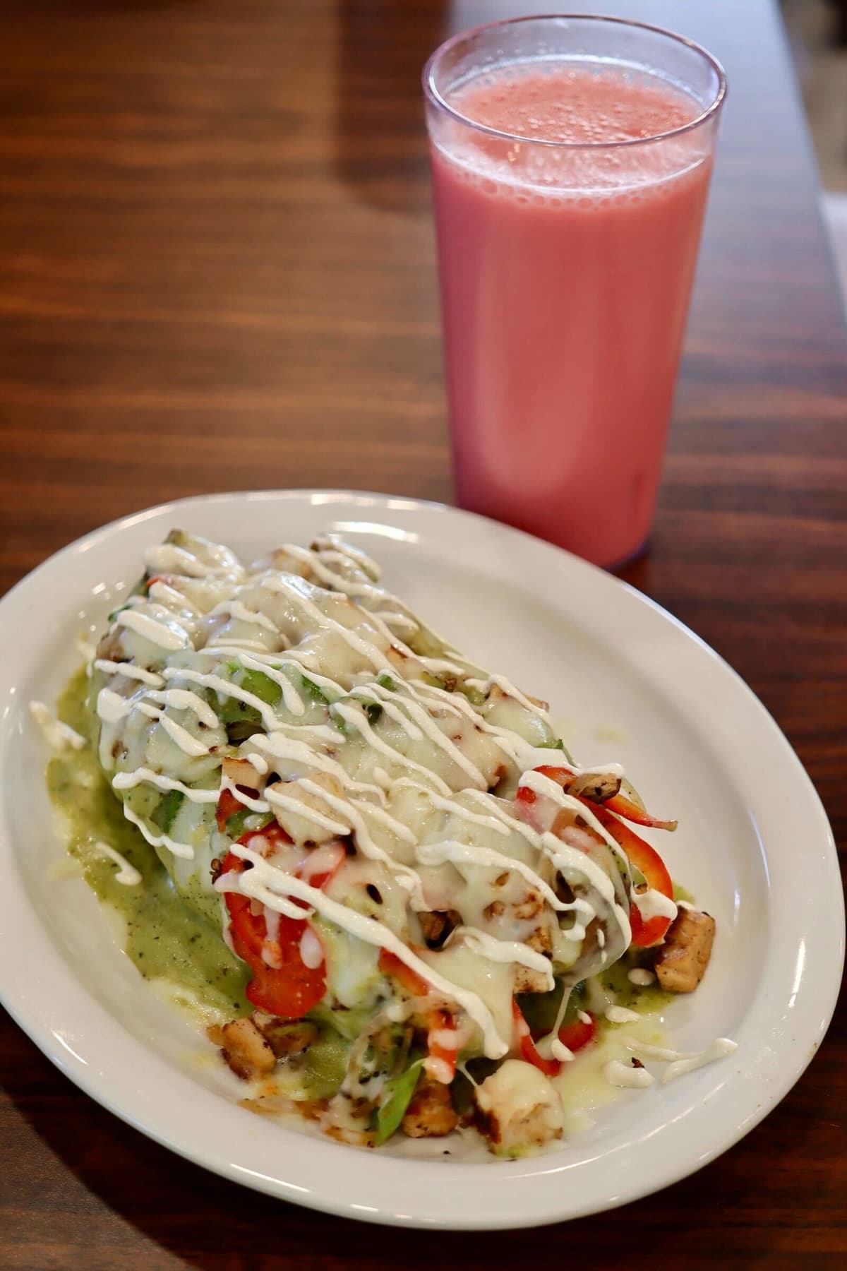 Loaded Potato at Salsa Verde (Photo by Hannah Hernandez)