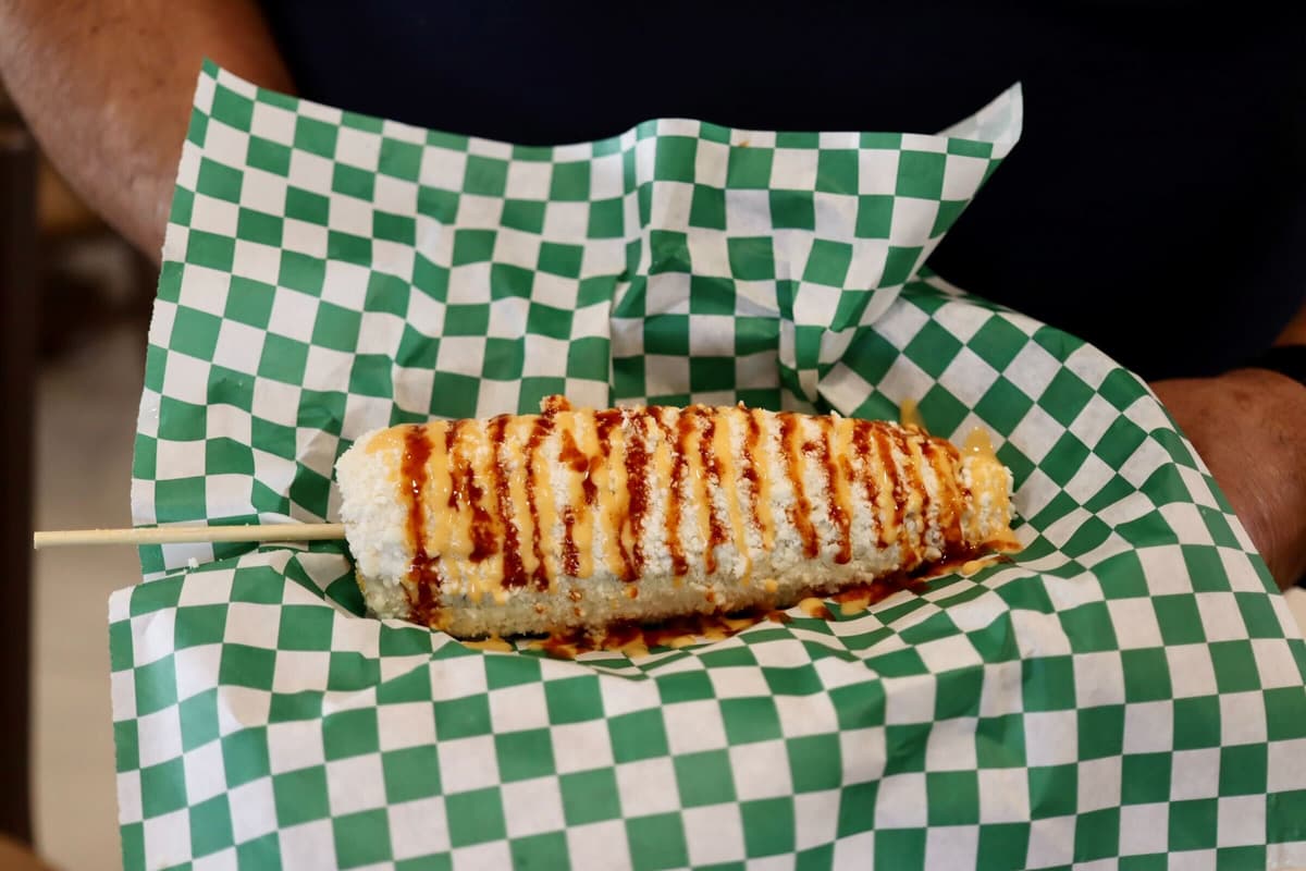 Elote at Salsa Verde (Photo by Hannah Hernandez)