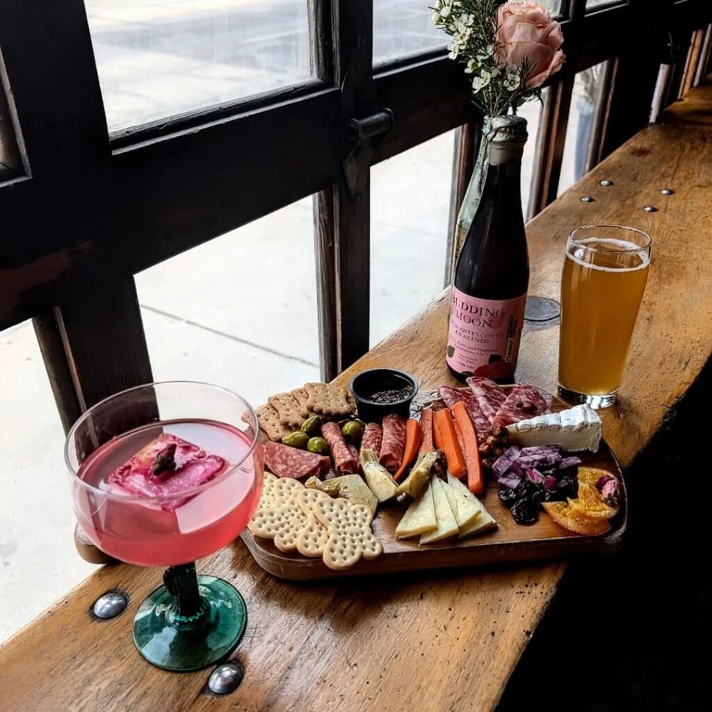 Charcuterie board at Crooked Tooth (Photo courtesy of Crooked Tooth Brewing)