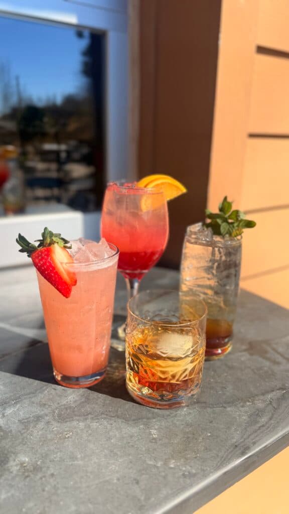 Spring cocktail menu (Photo courtesy of Sawmill Run Restaurant)