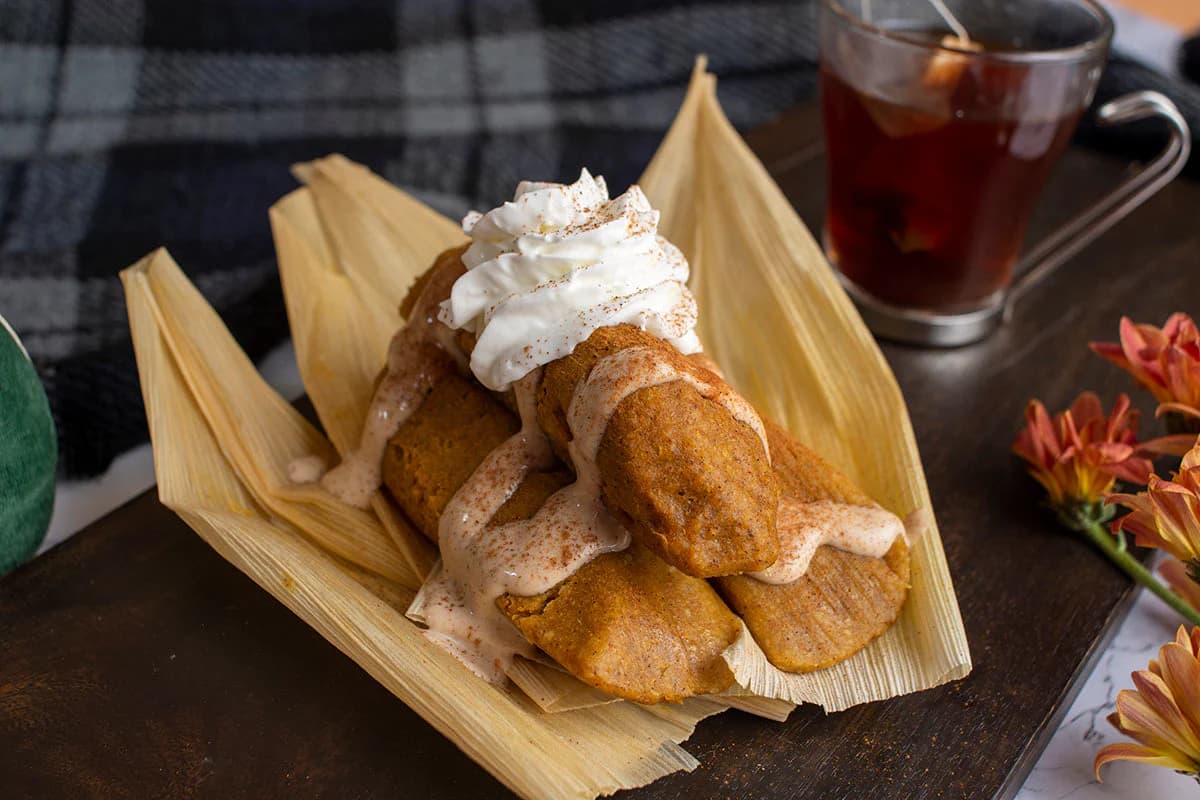 Sweet Pumpkin Tamales (Photo courtesy of Tucson Tamale Company)