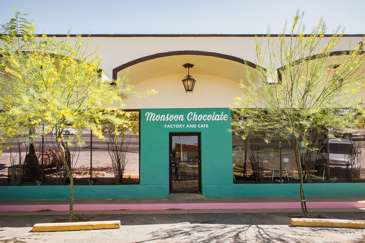Facade at Monsoon Chocolate (Credit: Jackie Tran)