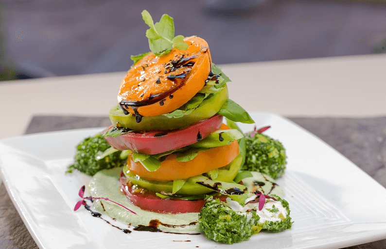 Tomato Salad Lodge on the Desert (Credit: Lodge on the Desert)Tomato Salad Lodge on the Desert (Credit: Lodge on the Desert)