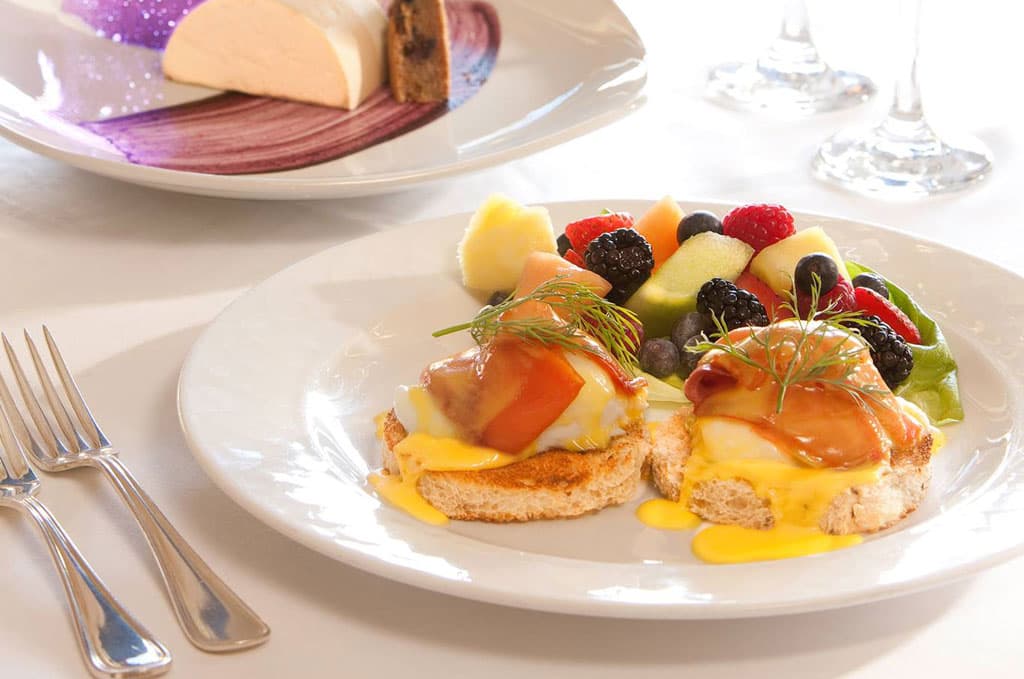 Egg's Benedict at Arizona Inn (Photo Credit: Arizona Inn)