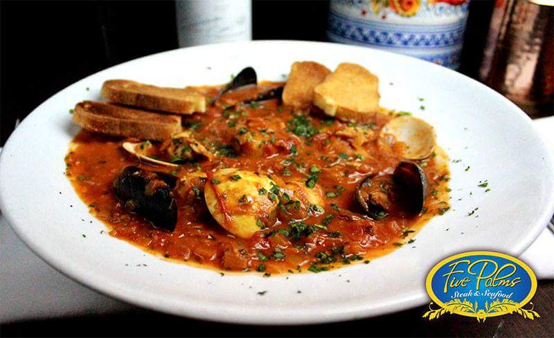 (Credit: Five Palms Steak & Seafood)
