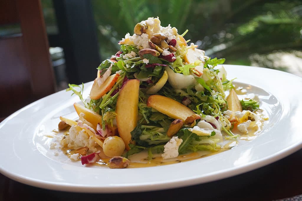 Summer Stonefruit Salad at AZuL in Tucson