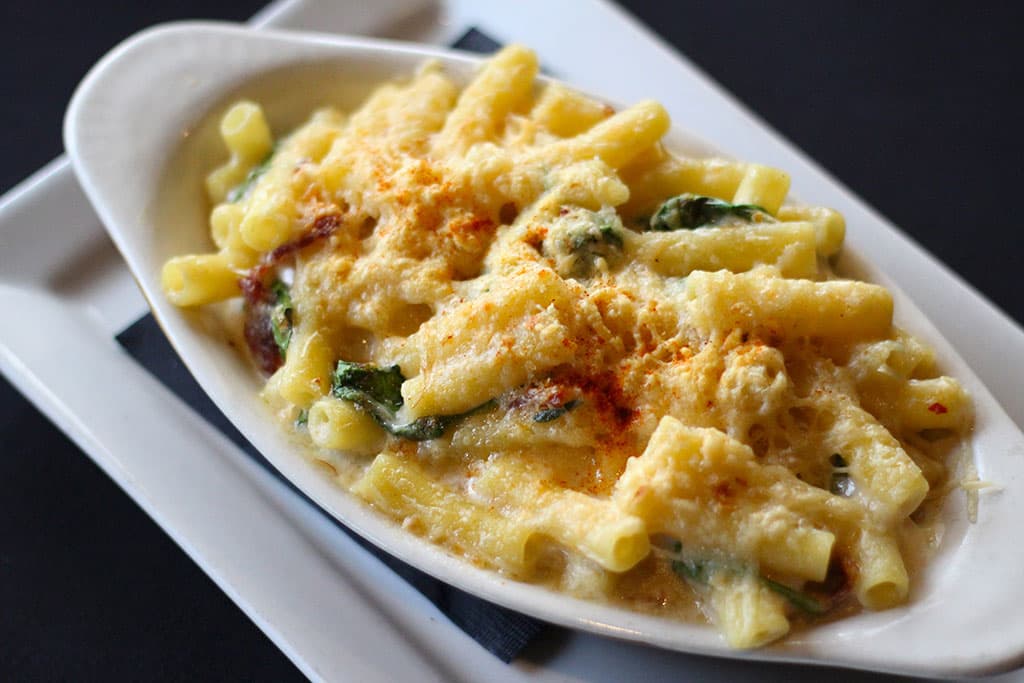 Baked Mac & Cheese at Pastiche (Credit: Shana Gegantoca)