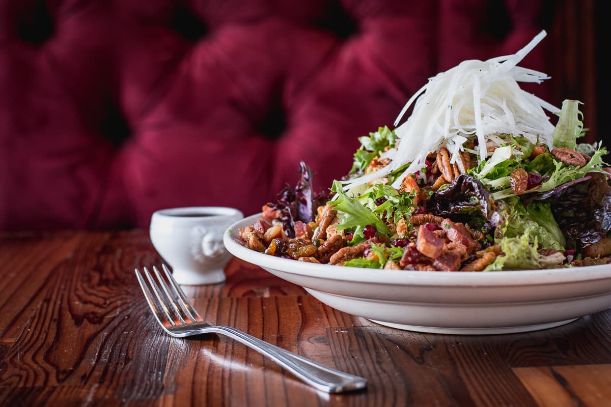 Mesquite Smoked Salmon Salad at the Parish (Credit: Jackie Tran)