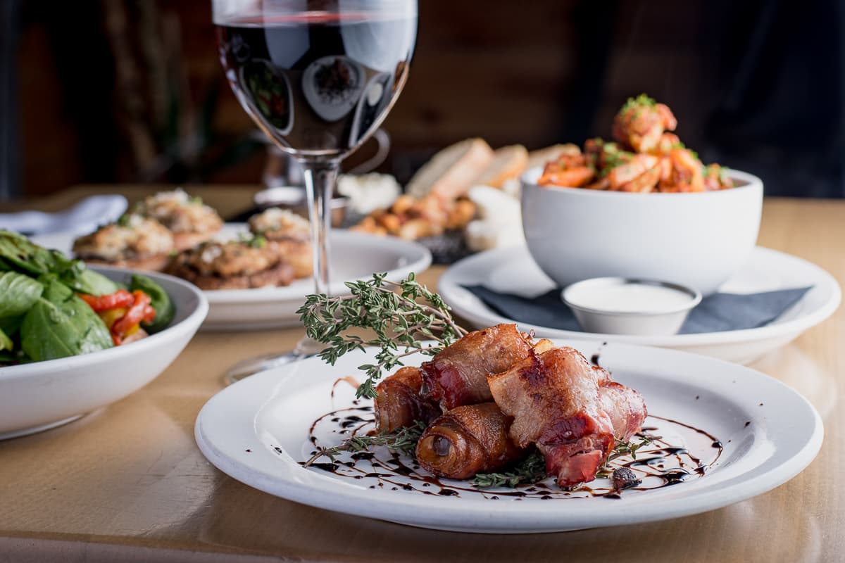 Bacon-Wrapped Dates at 47 Scott (Credit: Jackie Tran)
