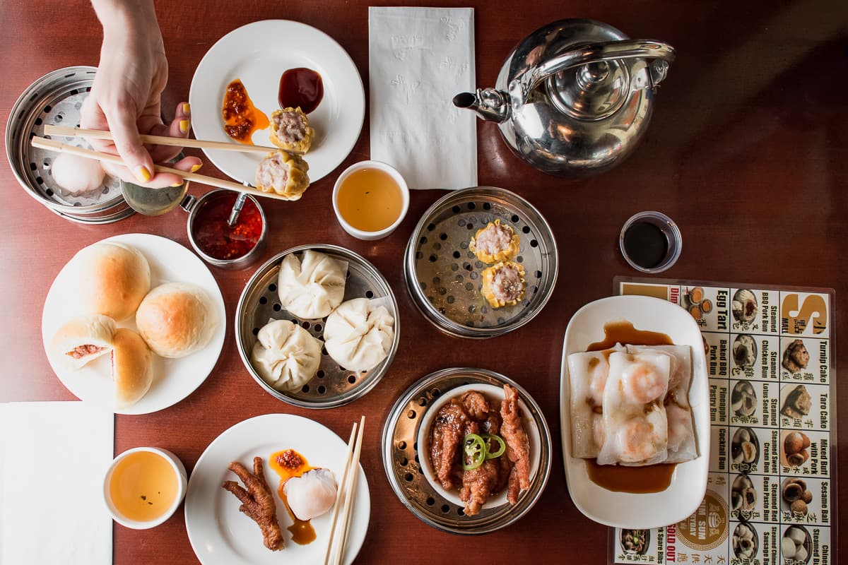 Dim sum at Sushi Lounge (Credit: Jackie Tran)