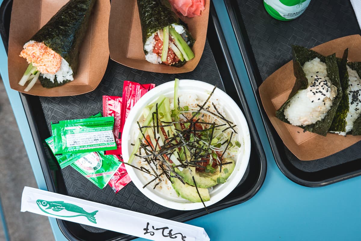 Assorted food at Kukai (Credit: Jackie Tran)