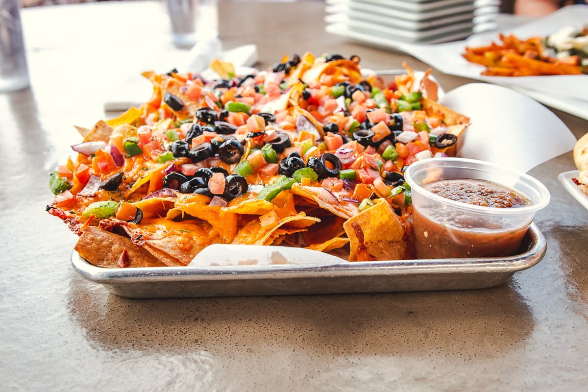 Nachos at Frog & Firkin (Credit: Jackie Tran)