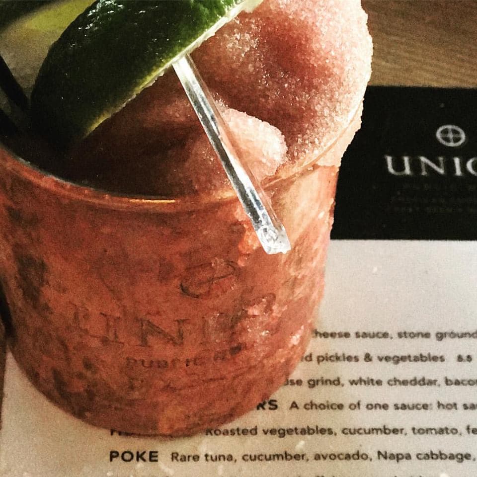 Frosé at Union Public House (Photo courtesy of Union Public House on Instagram)