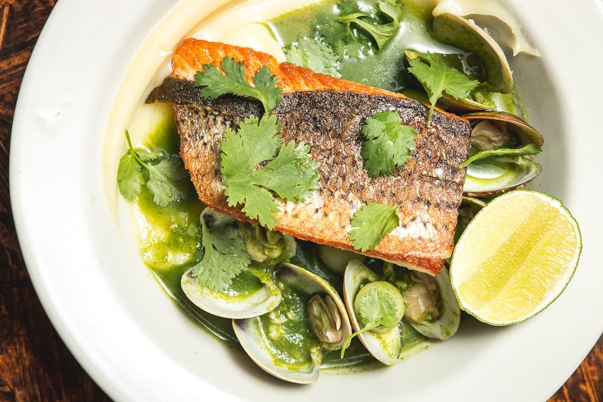 Striped Bass at Tito & Pep