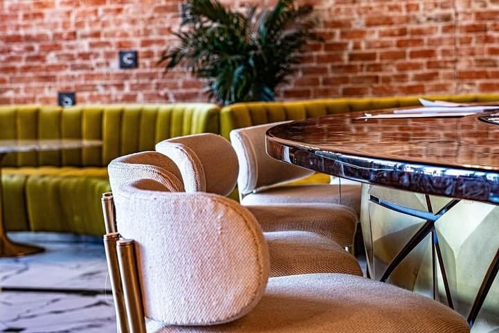 a dining room table