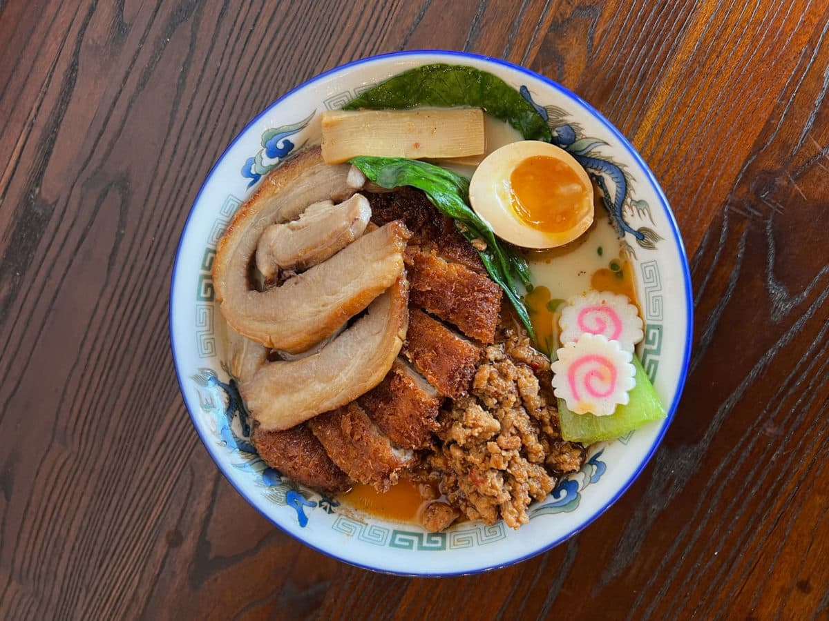 Mega Buta Ramen at Maru Japanese Noodle Shop