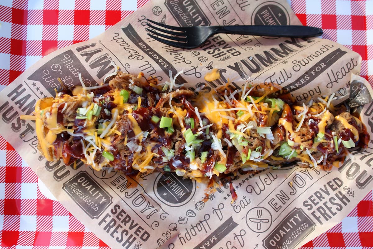 Remolinos at La Chefita food truck