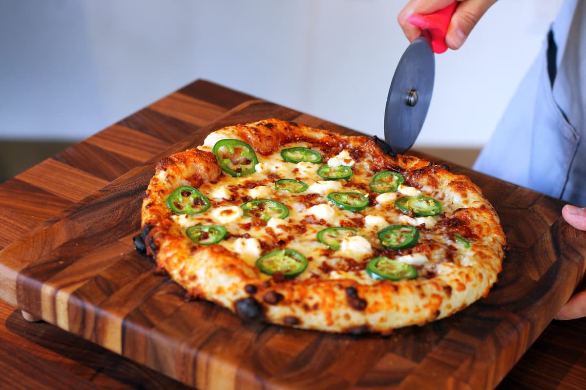 The Snakebite pizza at Ciao Down