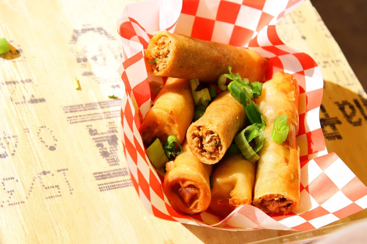 Lumpia at Tita! Tita! (Photo by Mark Whittaker)
