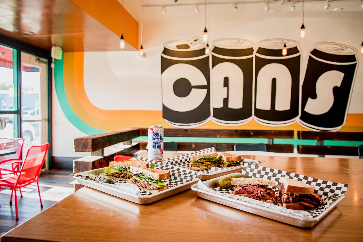 Interior at Cans Deli (Credit: Jackie Tran)