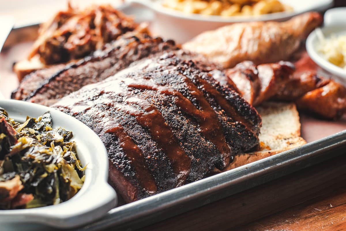 Ribs at Brother John's Beer, Bourbon & BBQ (Credit: Jackie Tran)