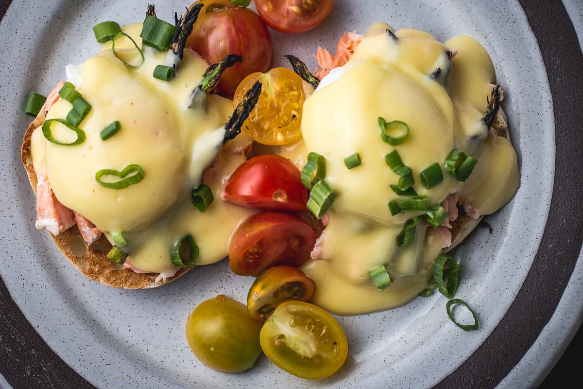 Eggs Benedict at Zona 78 (Credit: Jackie Tran)