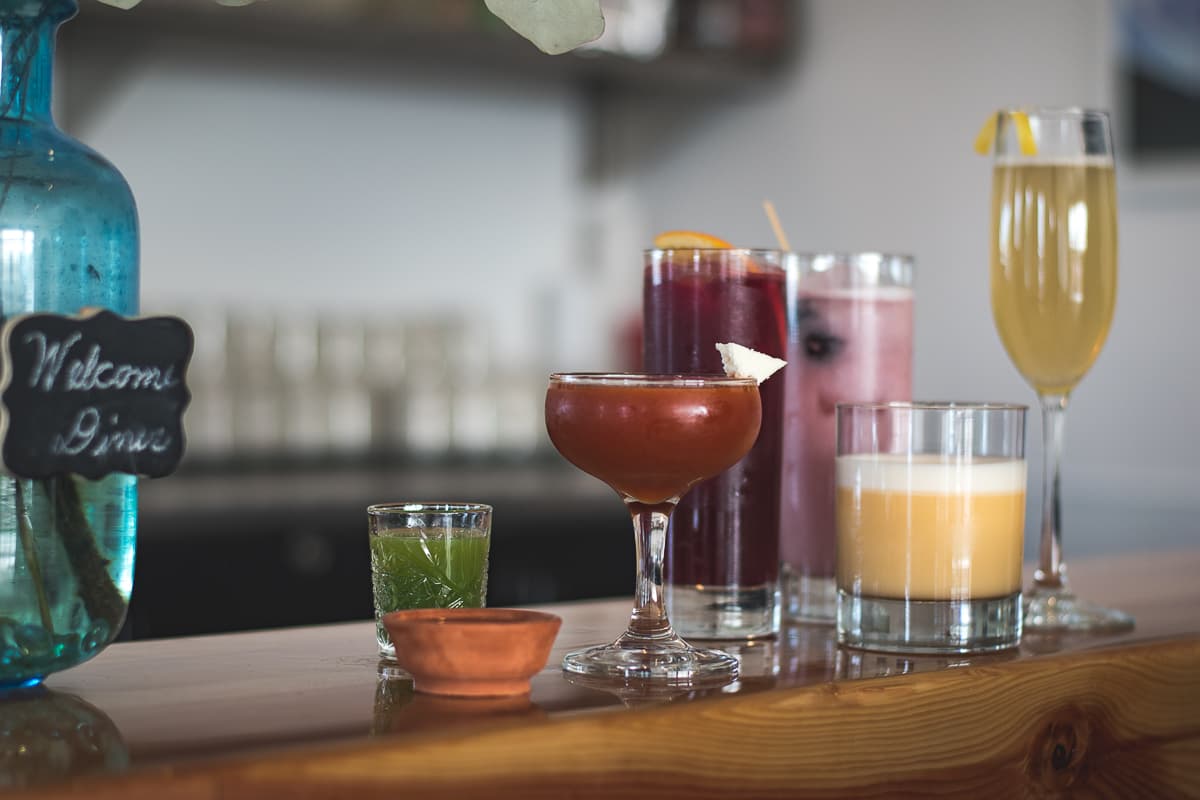 Breakfast/brunch cocktails at Welcome Diner (Credit: Jackie Tran)
