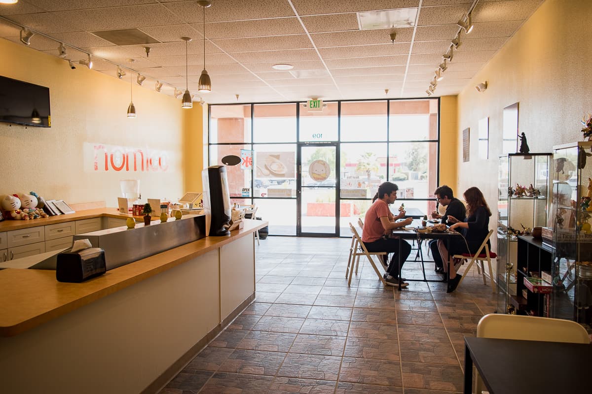 Interior at Nomico Healthy Dessert (Credit: Jackie Tran)
