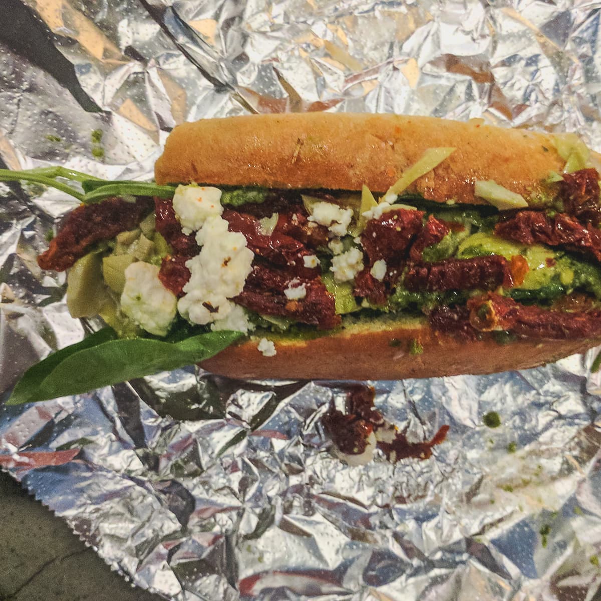 Tuscan Dog at the Blacktop Grill (Credit: Adilene Ibarra)