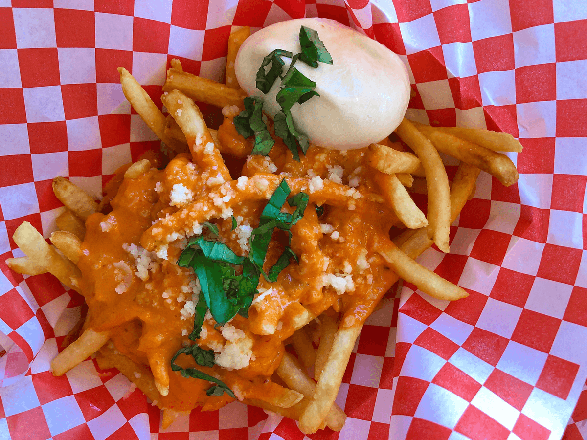 Pasta Fries at Noodies